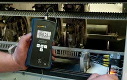 EMF measuring device / Field Analyser Application in the industry.