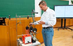 EMF measuring device / electromagnet Field analyser in an application.