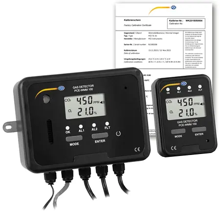 Carbon Dioxide Meter PCE-WMM 100-ICA