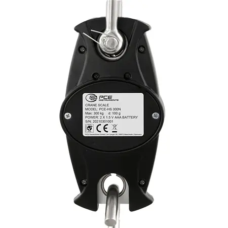 Crane Scales Rear side