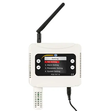 Data Logger for Temperature and Humidity Frontal