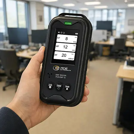 EMF measuring device / EMF test device Application picture