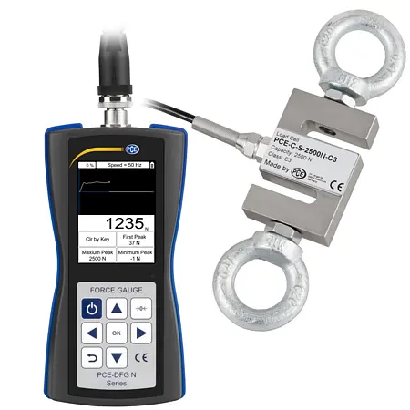 Force Gauge / Digital Force Gauge PCE-DFG N 2.5K