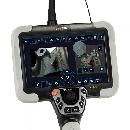 Industrial Borescope Display