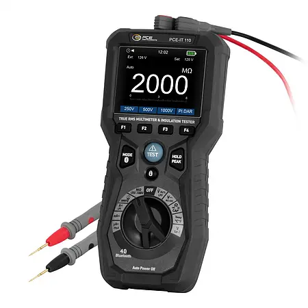 Insulation Tester / Insulation Meter PCE-IT 110