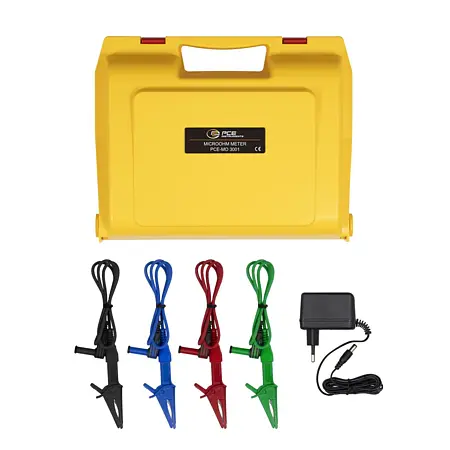 Micro-, milli-, megohmmeter Delivery scope