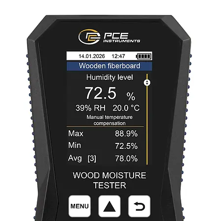 Moisture Meter Display