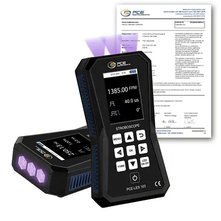 Tachometer PCE-LES 103UV-385-ICA