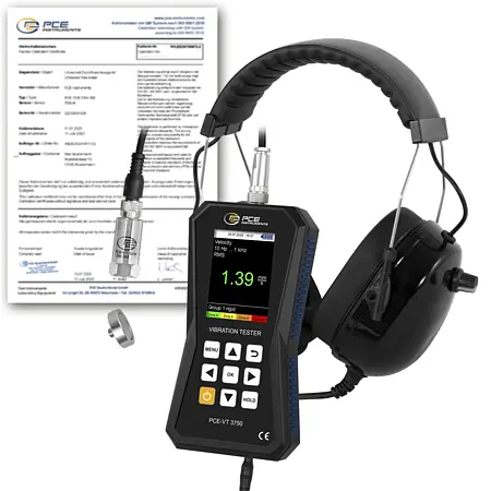 Vibration Analyzer / Vibration Analyser PCE-VT 3750-ICA
