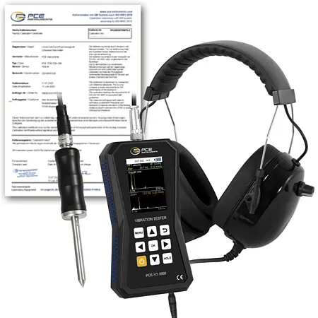 Vibration Analyzer / Vibration Analyser PCE-VT 3950S-ICA