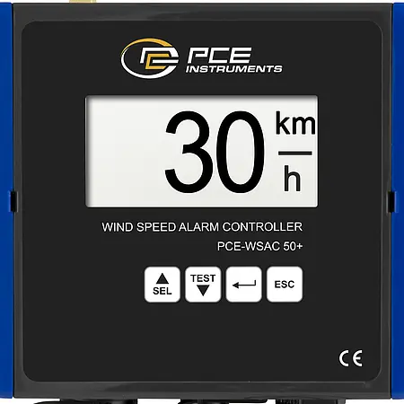 Wind Speed Meter Display