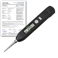 Accelerometer PCE-VT 1100S-ICA incl. ISO Calibration Certificate 