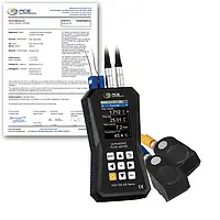 Clamp-on Ultrasonic Flow Meter PCE-TDS 200+ M-ICA incl. ISO Calibration Certificate 