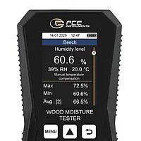 Damp Meter Display