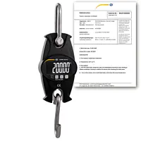 Livestock Scale PCE-HS 200N-ICA incl. ISO Calibration Certificate 