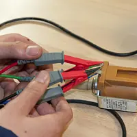 Micro-, milli-, megohmmeter Application picture