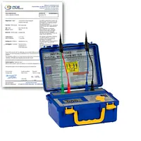 Milliohm Meter PCE-MO 2002-ICA incl. ISO-Calibration certificate 