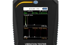 Acelerômetro com análise FFT