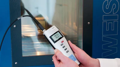 Calibração ISO no laboratório de calibração da PCE.