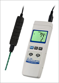 Técnica de medição de radiação / Gaussímetro (Gaussmeter)