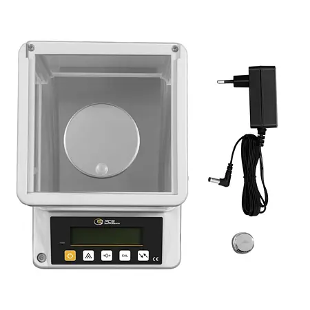 Balança de inventário Conteúdo da remessa