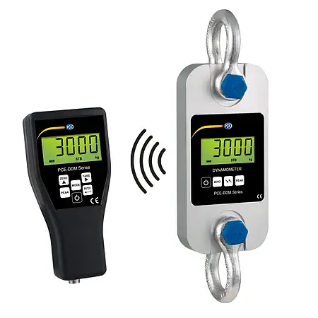 Célula de carga com controle remoto e display sem fio