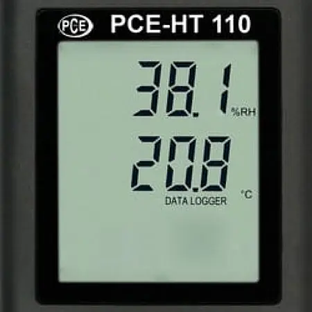 Data logger Vista frontal