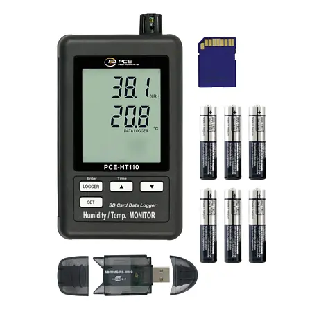 Data logger Conteúdo da remessa