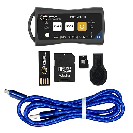 Data logger Conteúdo da remessa