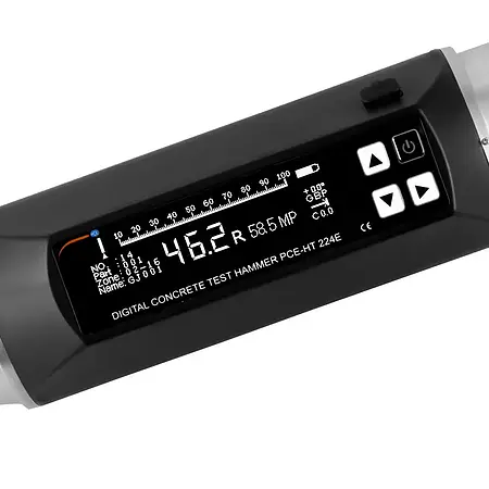 Esclerômetro - Display