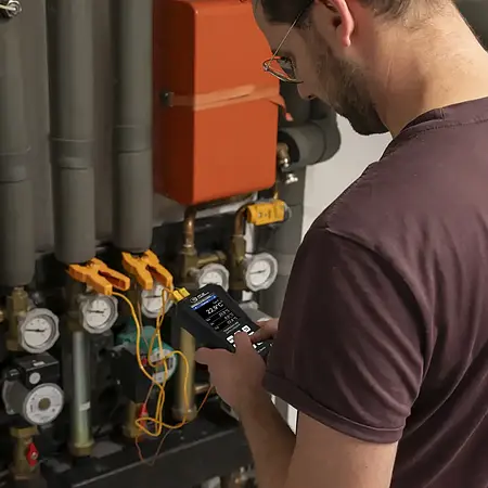 Manutenção preventiva para temperatura - Imagem de uso