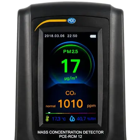 Medidor de CO2 / Medidor de CO Ecrã