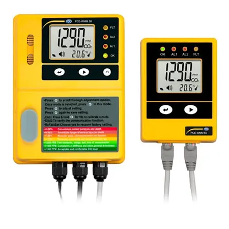 Medidor de CO2 / Medidor de CO PCE-WMM 50