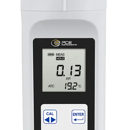 Medidor de condutividade - Display