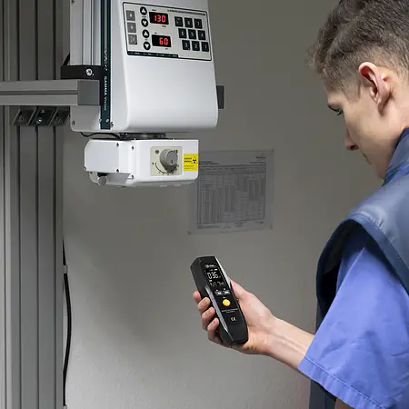 Medidor de prevenção e segurança no trabalho - Imagem de uso