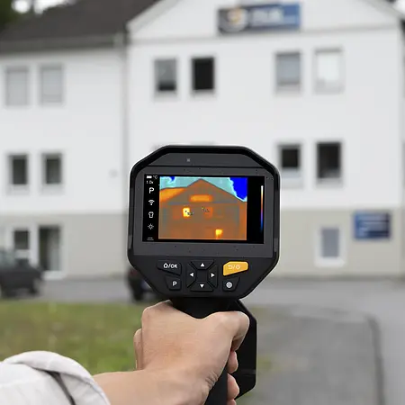 Medidor de temperatura Imagem de aplicação
