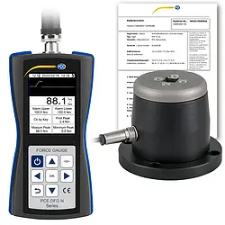 Medidor de torque - incl. certificado de calibração ISO