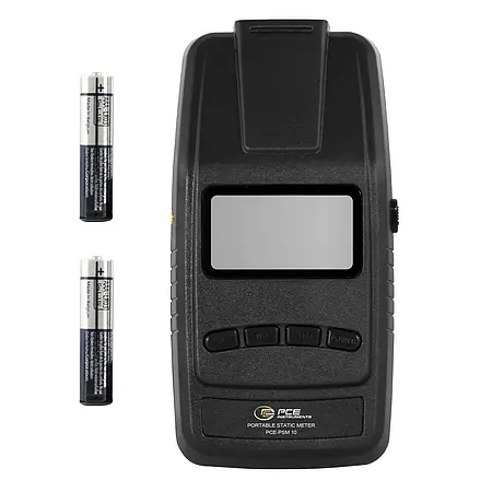 Medidor eletrostático - Conteúdo de remessa