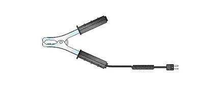 Sonda de temperatura com clipe de crocodilo