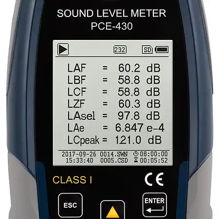 Sonômetro - Display