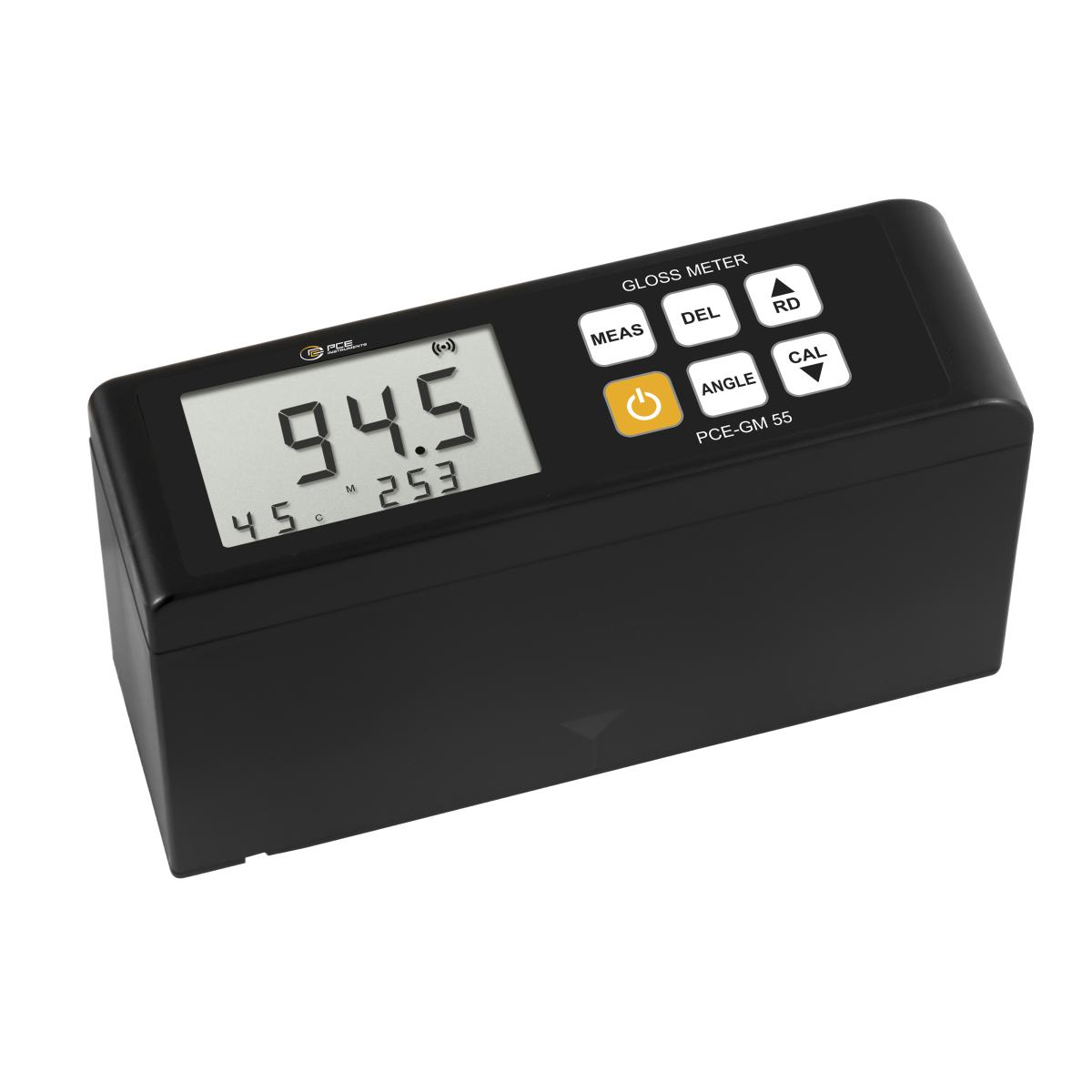 Medidor de brilho PCE-GM 55 (Glossmeter)