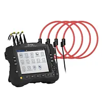 Amperímetro PCE-PMC 10 com bobinas de Rogowski