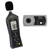 Data logger medição do nível sonoro com calibrador acústico PCE-322-SC43 