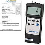 Manômetro para ar e líquidos inclui certificado de calibração ISO