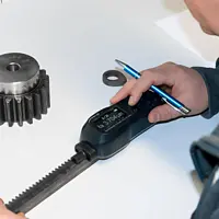 Verificador de material Imagem de aplicação