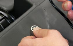 Medidor ultrasónico de material PCE-TG 300 Aplicación 2.