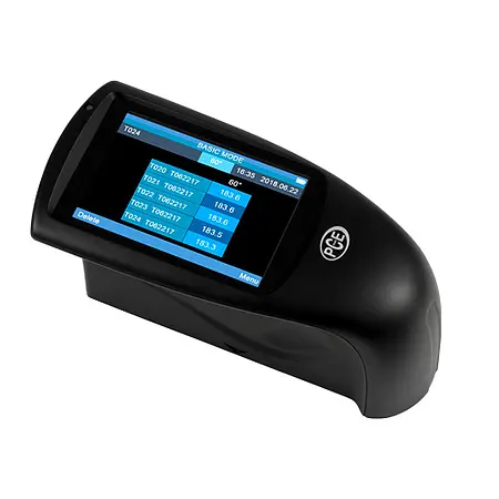 Comprobador de superficies - Pantalla LCD