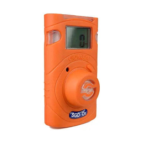 Detector de gas Crowcon Clip SGD O2 - Vista lateral