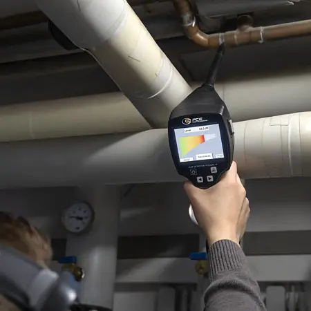Detector de gas Utilización