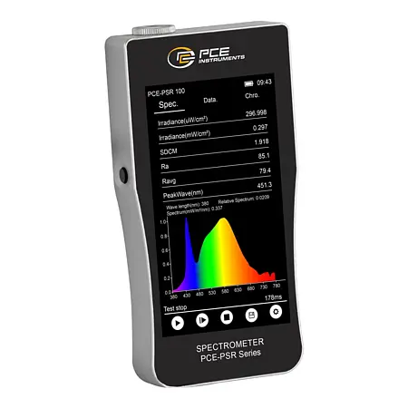 Espectrómetro PCE-PSR 100